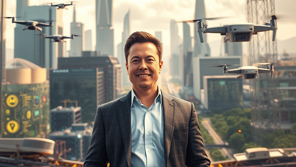 AI 기술 개발과 미래 전망 (realistic 스타일)