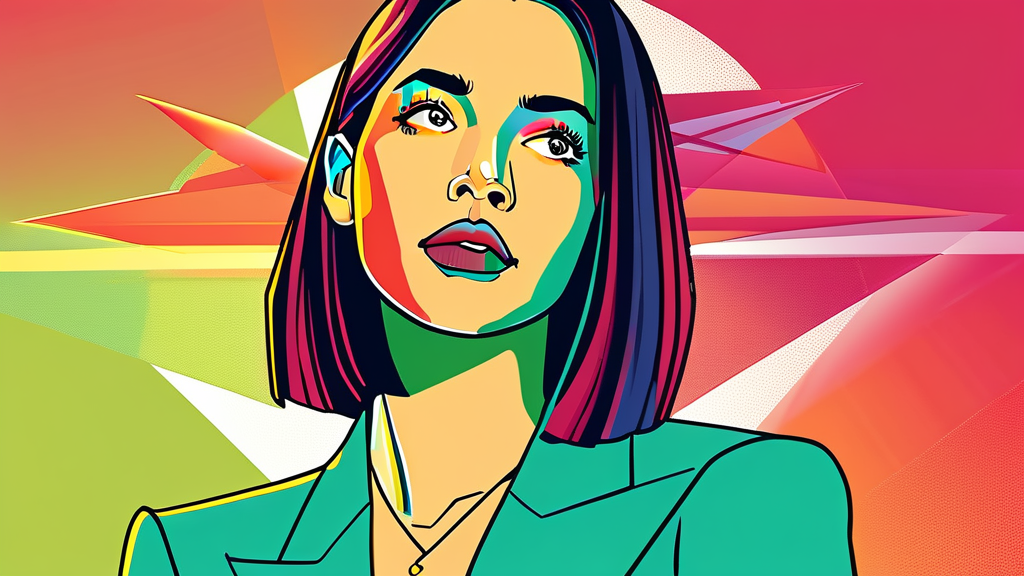 김완선, 화가로서의 새로운 시선: 자화상 전시회 (cartoon 스타일)