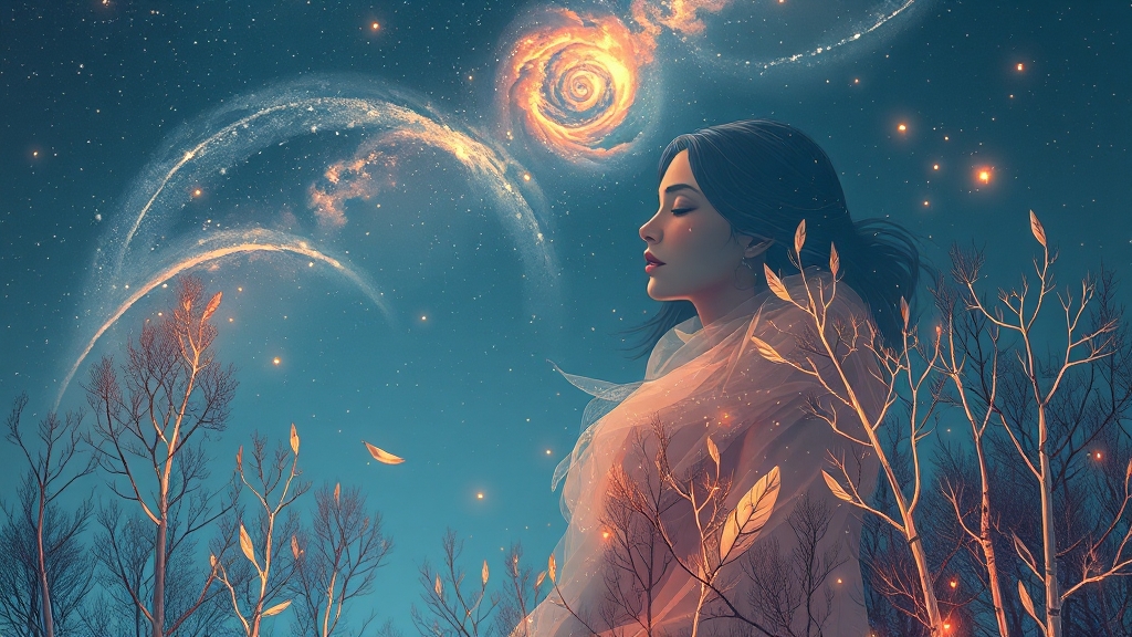 꿈 해몽, 왜 중요할까? (illustration 스타일)