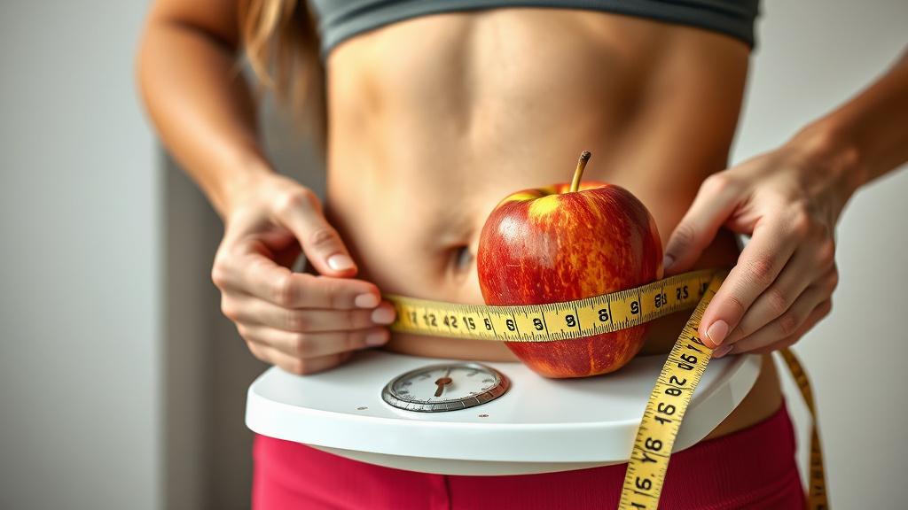 체중 감량 효과는? (realistic 스타일)