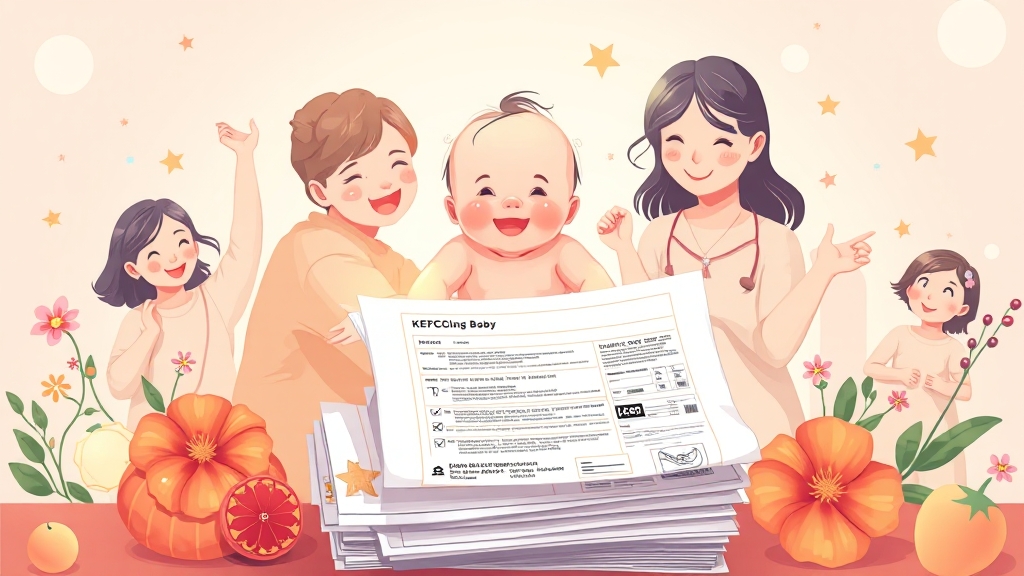 신청 방법 및 필요 서류 (illustration 스타일)