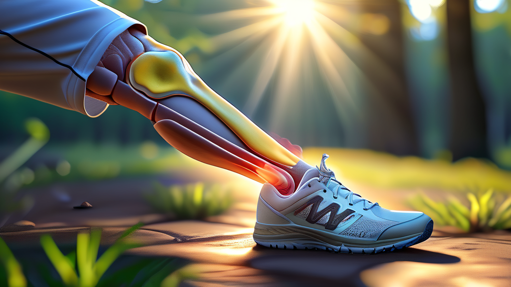 무릎 연골 손상, 어떤 증상이 나타날까? (realistic 스타일)