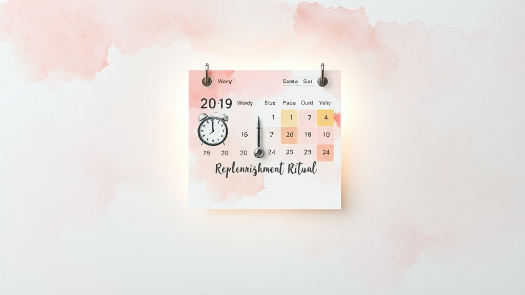 일정 등록 & 알림 설정 활용 (watercolor 스타일)