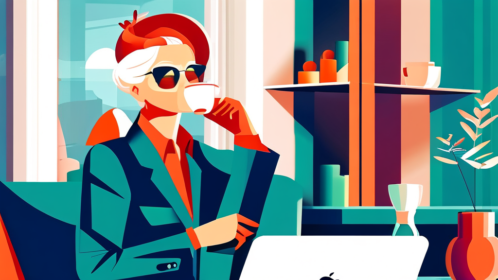 DC형 퇴직연금, 성공적인 노후 준비를 위한 체크리스트 (illustration 스타일)