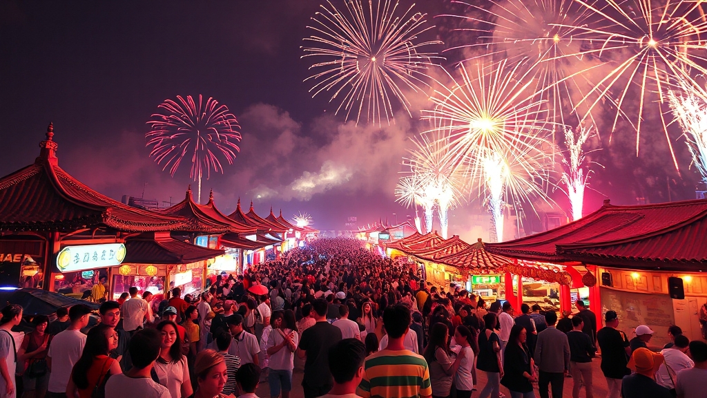 축제 관련 문의 (realistic 스타일)