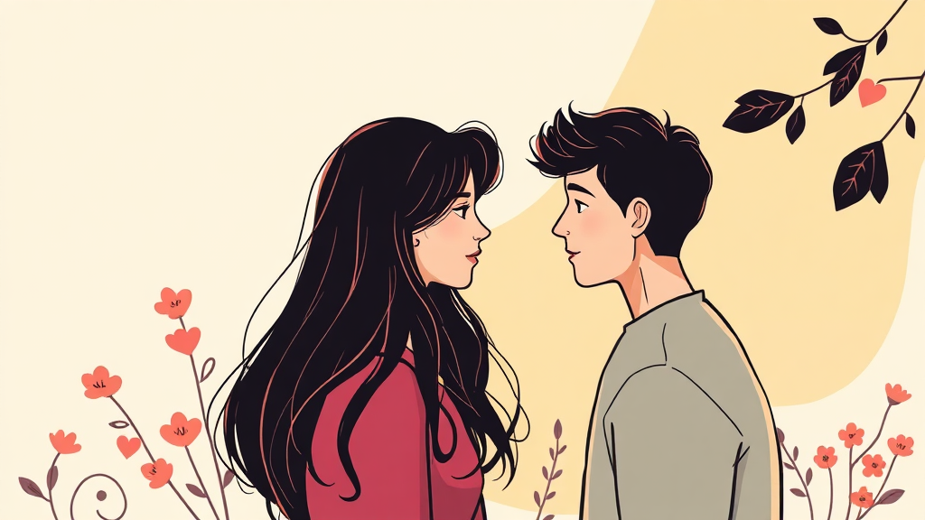 건강한 싸움 vs 파괴적 싸움 (illustration 스타일)