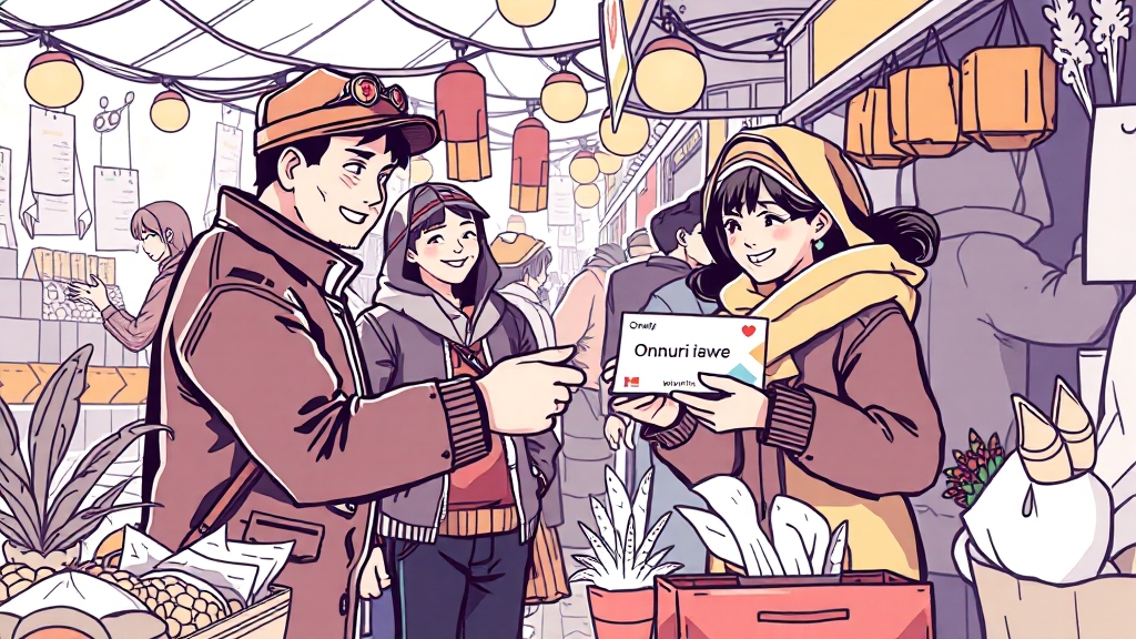 온누리상품권이란? (illustration 스타일)