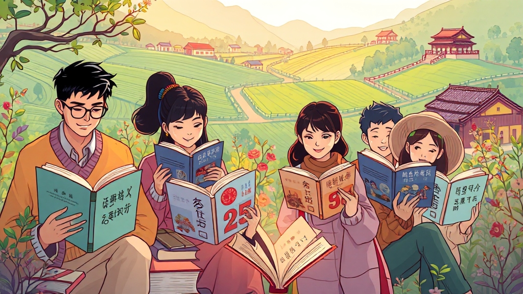 독서포인트제, 무엇인가요? (cartoon 스타일)