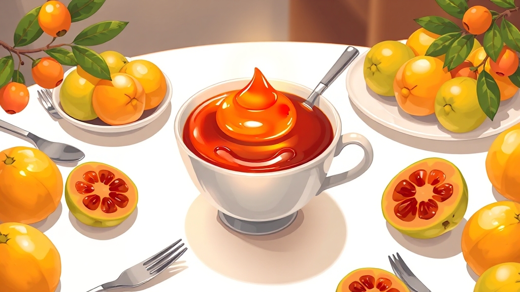 비파열매, 맛있게 먹는 법 (illustration 스타일)