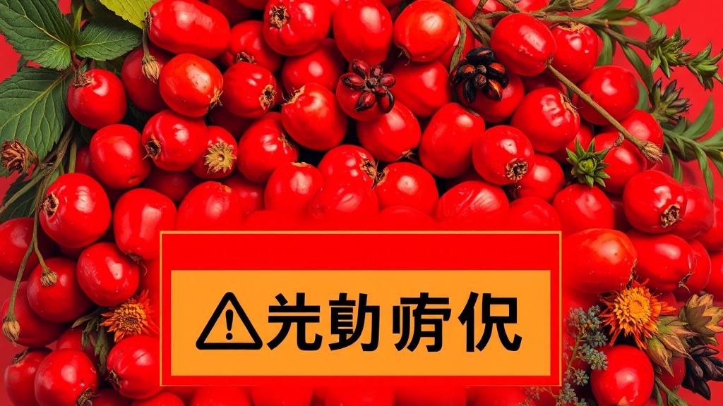 섭취 시 주의사항 & 부작용 (popart 스타일)