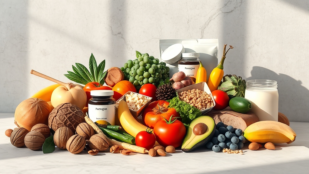 전립선암 환자, 음식 섭취 주의사항 (realistic 스타일)