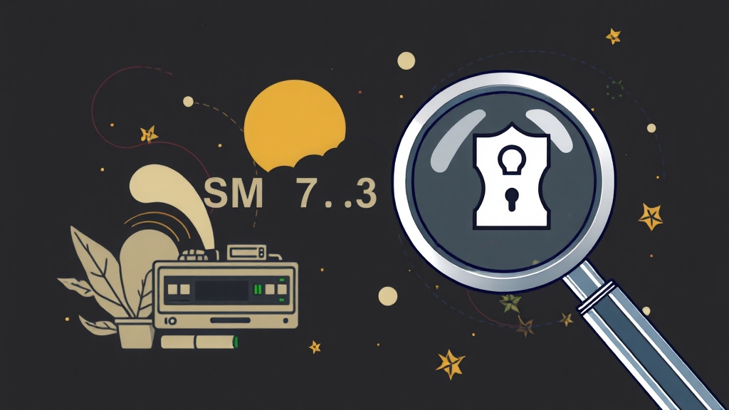 DSM 7.3 관련 문제 해결 (속도, 호환성 등) (illustration 스타일)
