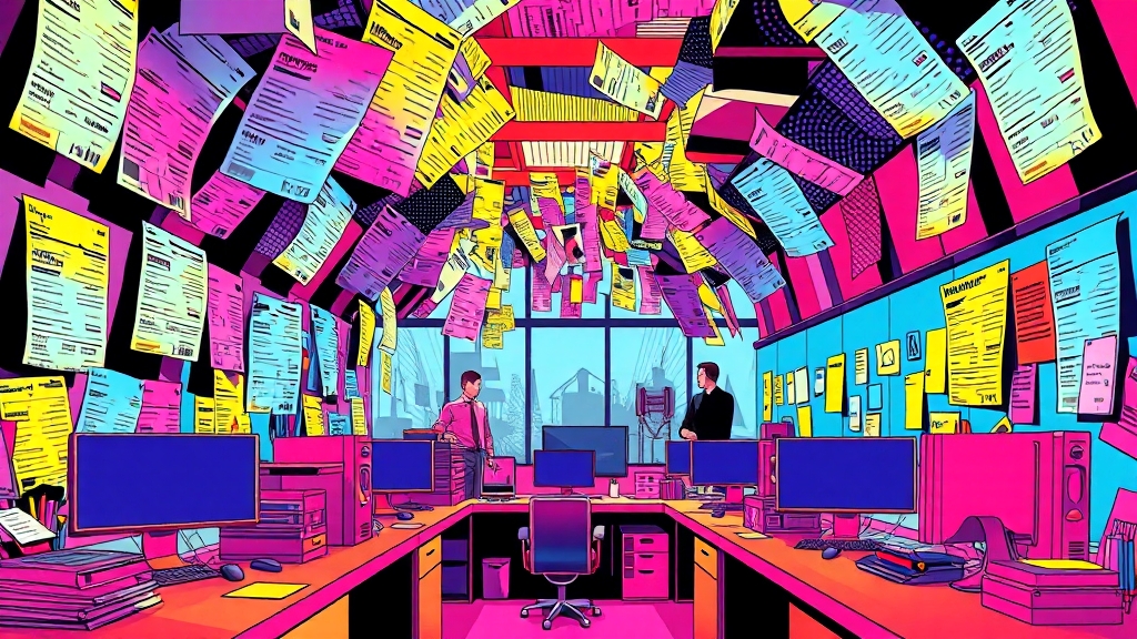 경비 처리 A to Z (popart 스타일)