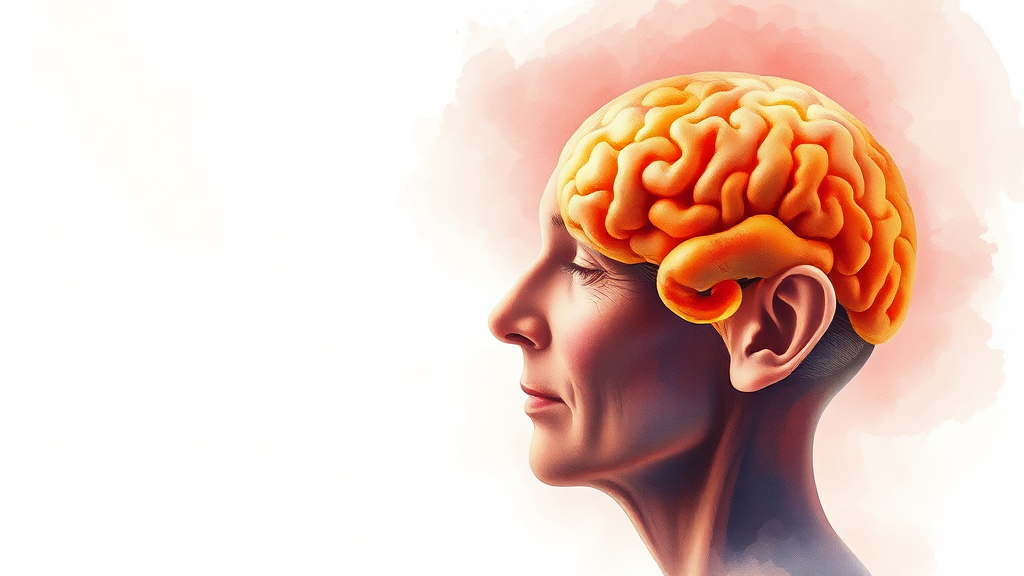 뇌 건강, 자가 진단해 보세요! (watercolor 스타일)