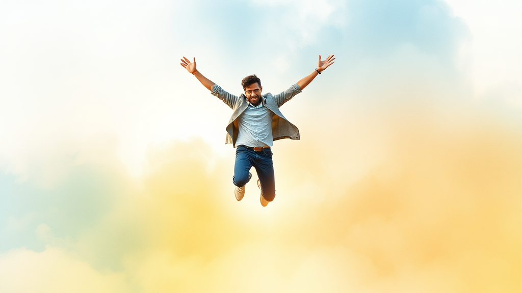 34세까지! 청년 정책 확대 (watercolor 스타일)