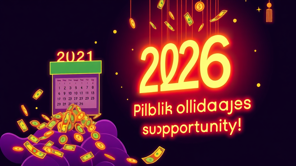 공휴일, 경제에도 영향을 미친다? (illustration 스타일)