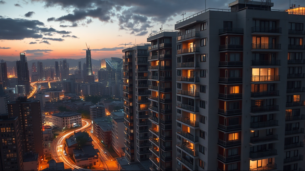 인천 아파트 시장, 지금은? (realistic 스타일)