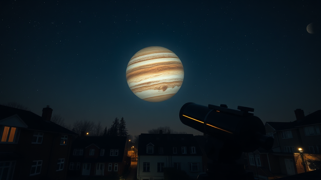 목성 관측, 이것만은 꼭! (realistic 스타일)