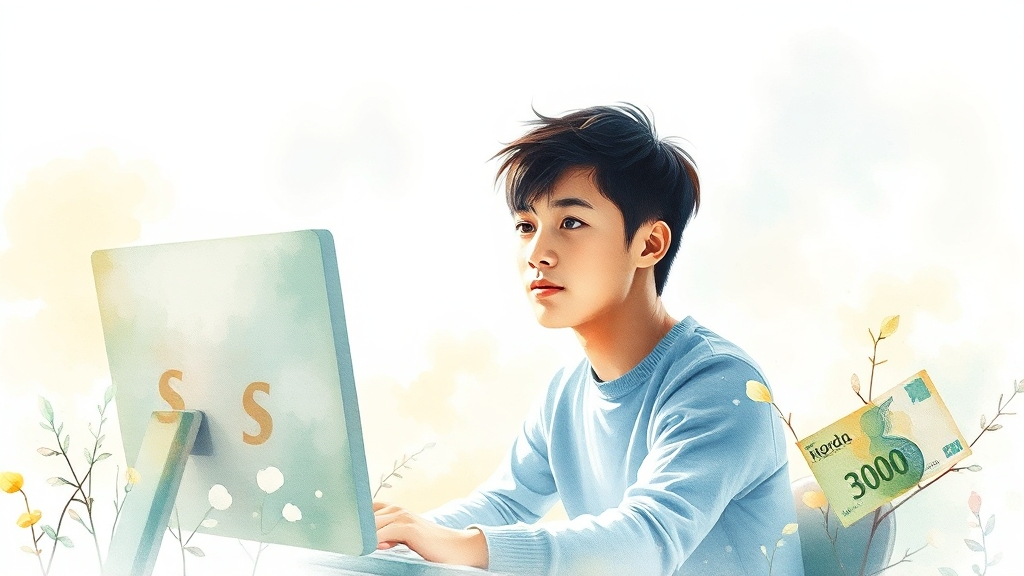 신청 방법 및 제출 서류 (watercolor 스타일)