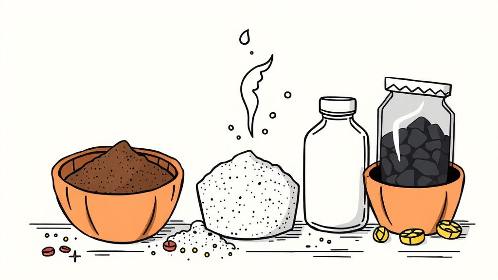 핫팩 내용물, 이렇게 활용하세요! (illustration 스타일)