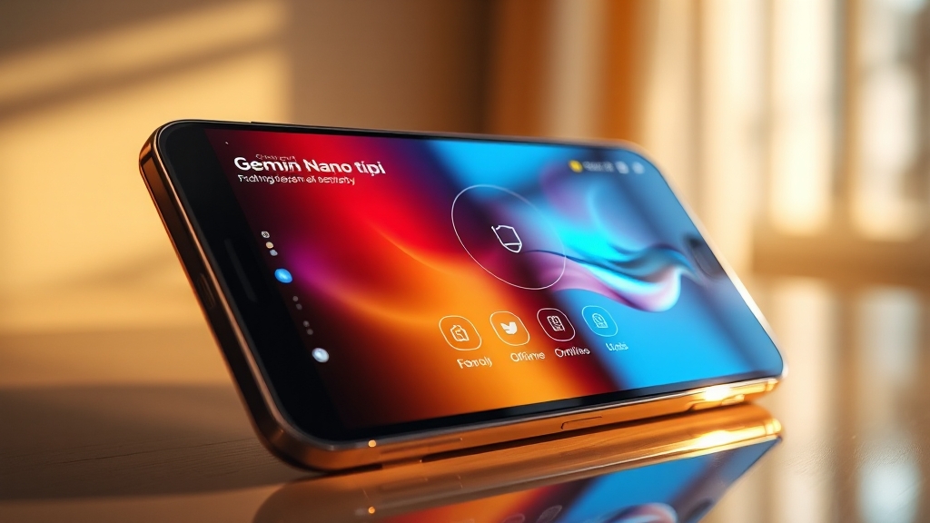 온디바이스 AI의 장점 (realistic 스타일)