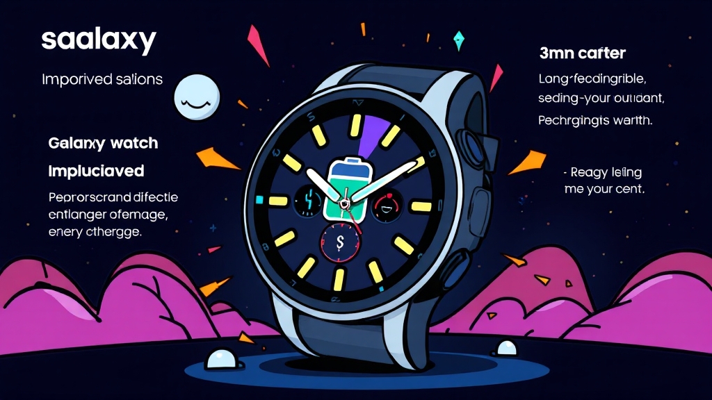 배터리 성능 및 충전 (cartoon 스타일)