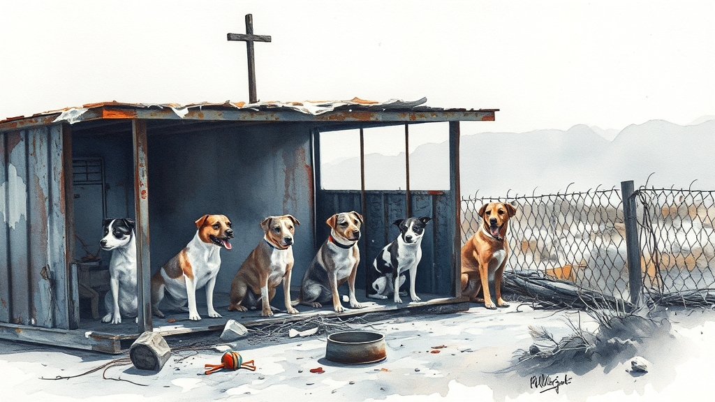 지자체의 소극적 태도 (watercolor 스타일)