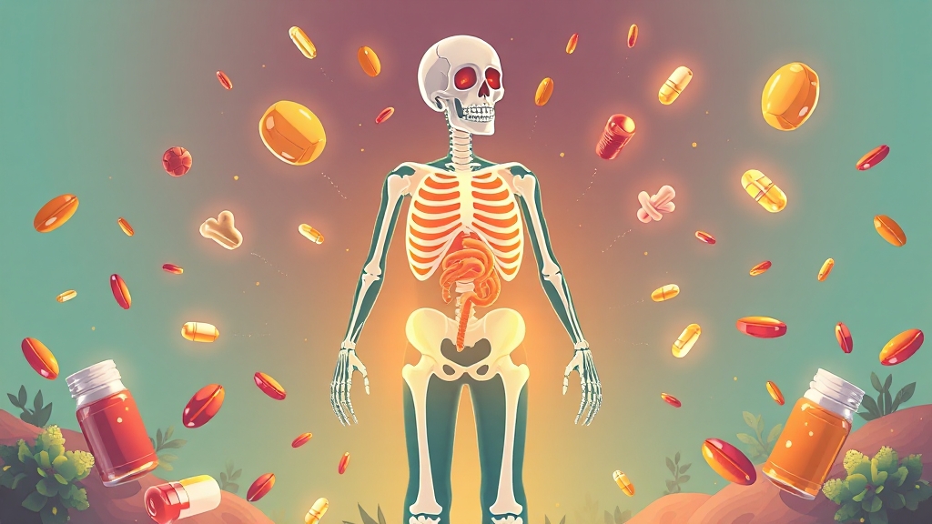 한국인, 어떤 영양제 찾을까? (cartoon 스타일)