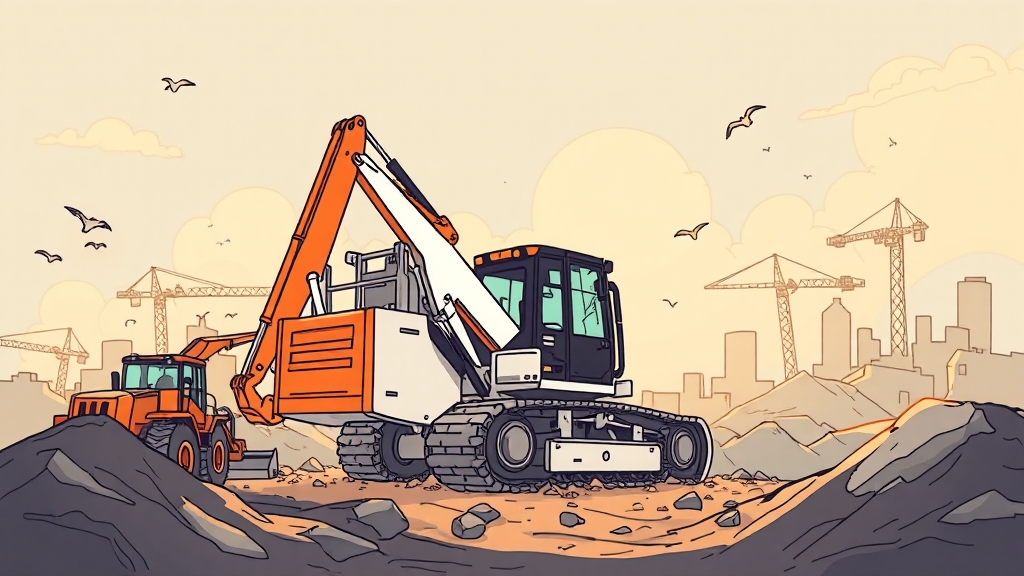 경쟁사 분석 및 시장 전망 (illustration 스타일)