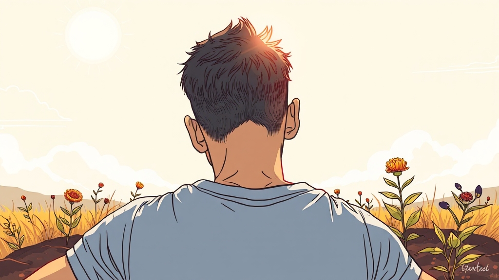 활기찬 삶을 되찾으세요 (illustration 스타일)