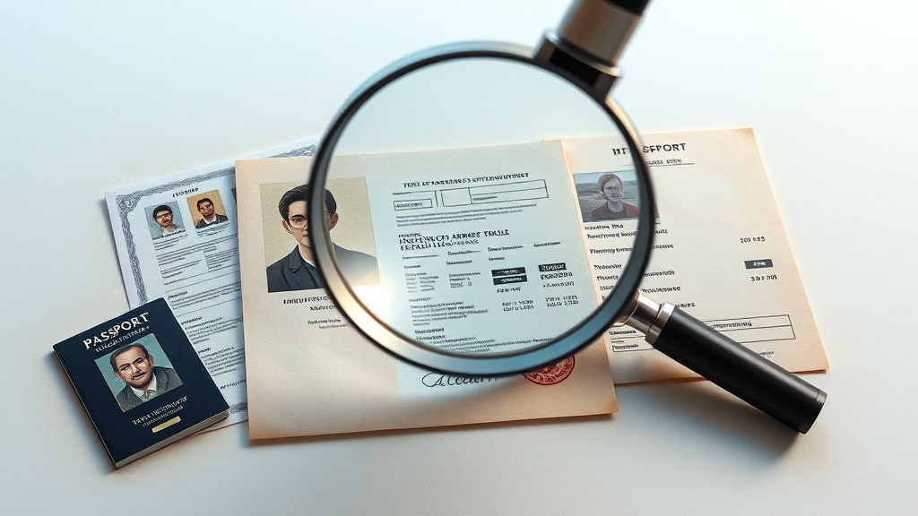 보안 질문 및 배경 조사 답변 요령 (illustration 스타일)