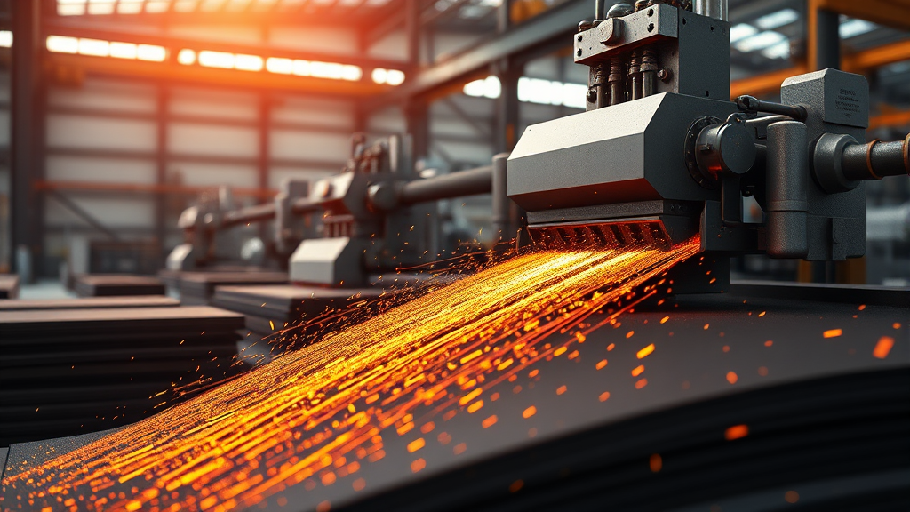 철강 섹터 동향과 현대제철의 경쟁력 (realistic 스타일)