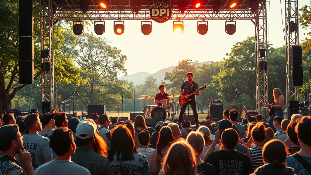 페스티벌 역사 및 관련 정보 (realistic 스타일)