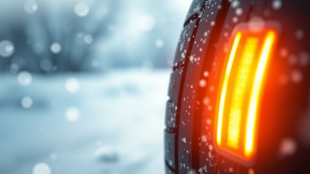 TPMS 경고등, 계속 뜬다면? (watercolor 스타일)