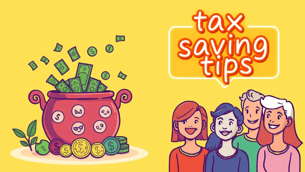 주요 세액공제 항목 완벽 정리 (cartoon 스타일)