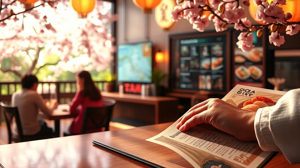 맛집 정보 활용 팁: 예약, 위치, 메뉴 (realistic 스타일)