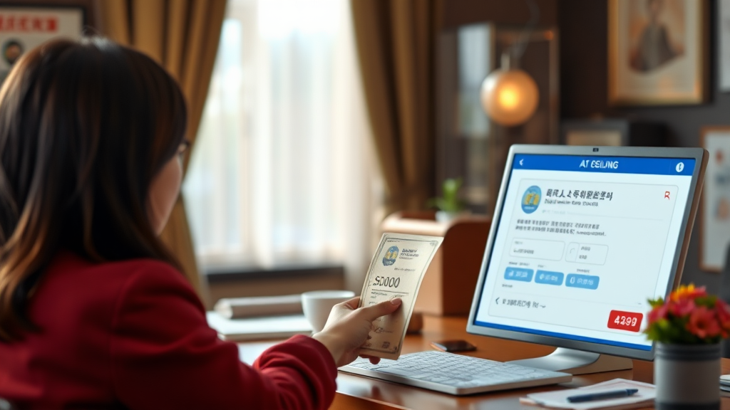 신청 방법 및 절차 (realistic 스타일)