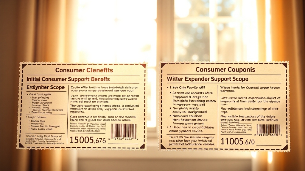 Difference from 1st consumer coupon