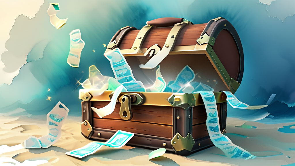 최저가 항공권 탐색: 숨겨진 보석 찾기 (watercolor 스타일)