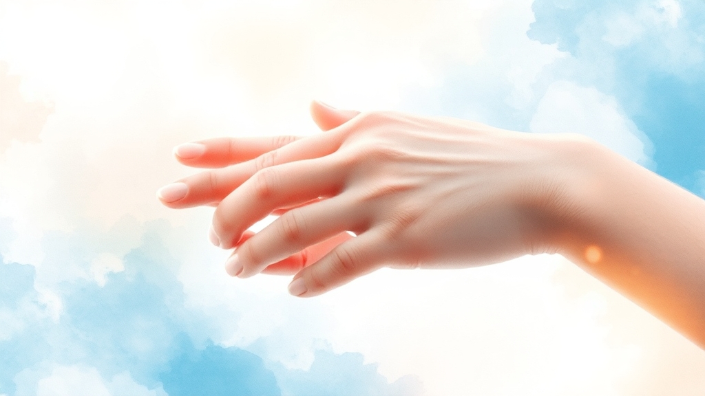 손 저림, 왜 나타날까? (watercolor 스타일)