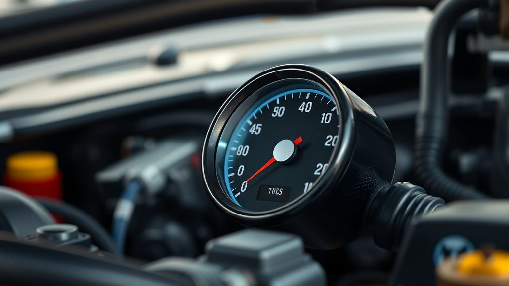 엔진오일 자가 점검 전문가 팁 (realistic 스타일)