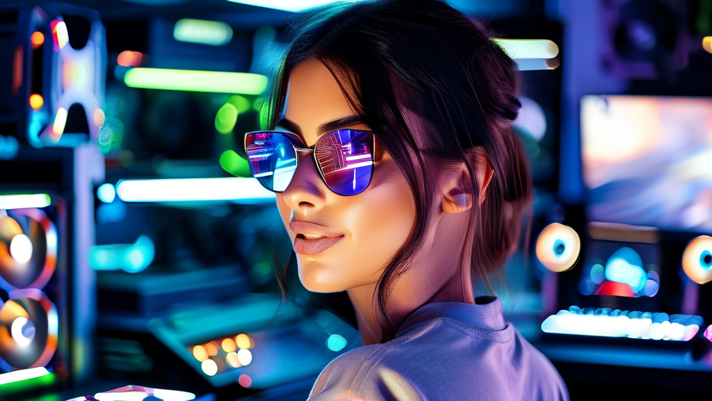 그래픽카드 수리 및 전문가 상담 (realistic 스타일)