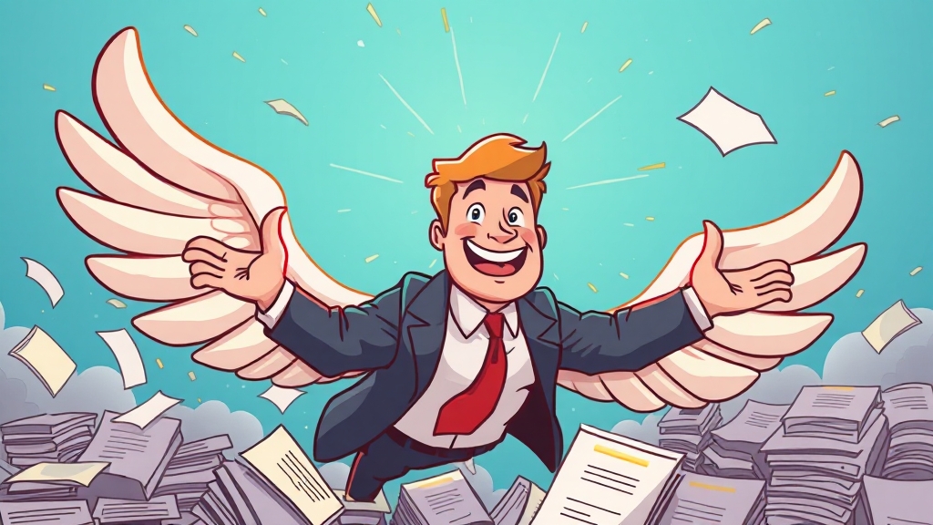 신용보증 조건 및 절차, 꼼꼼하게 (cartoon 스타일)