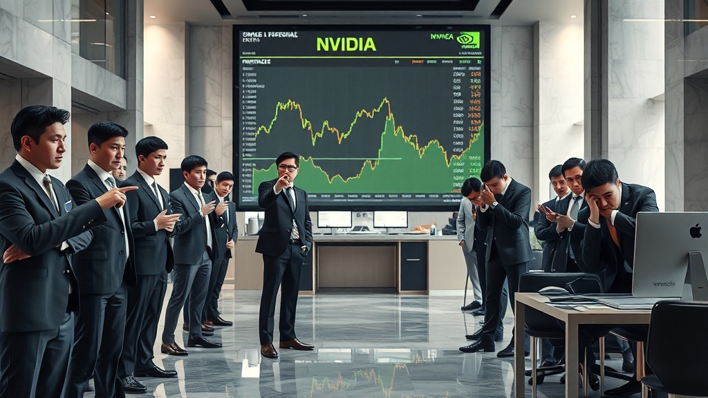 AI 거품론과 투자 리스크: 엔비디아 주가 전망 (realistic 스타일)