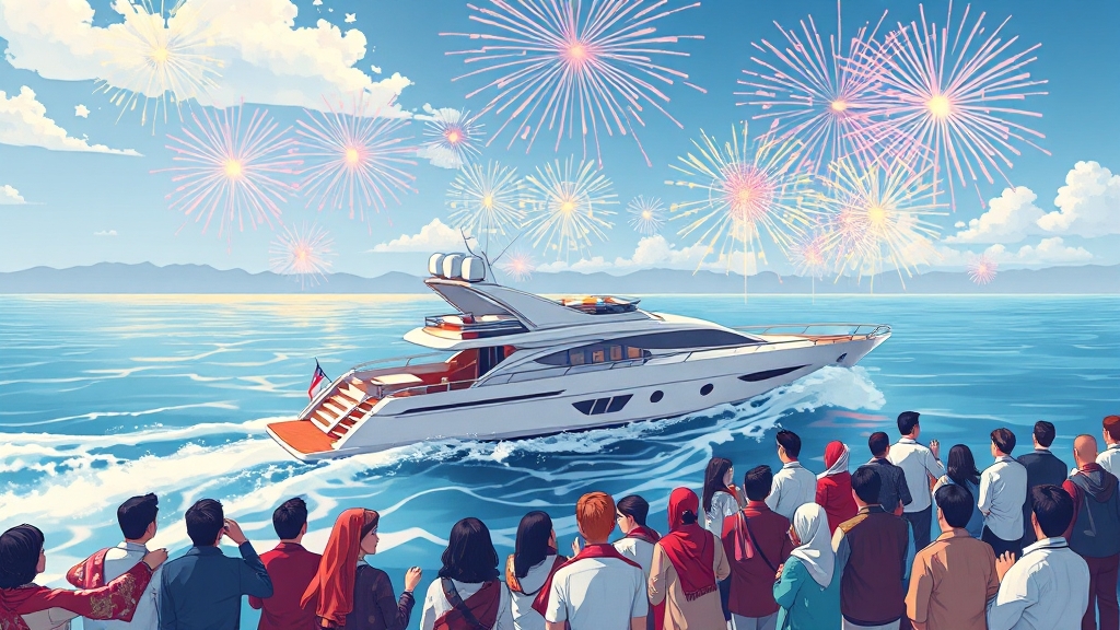 지역 특색, 여름 축제! (illustration 스타일)