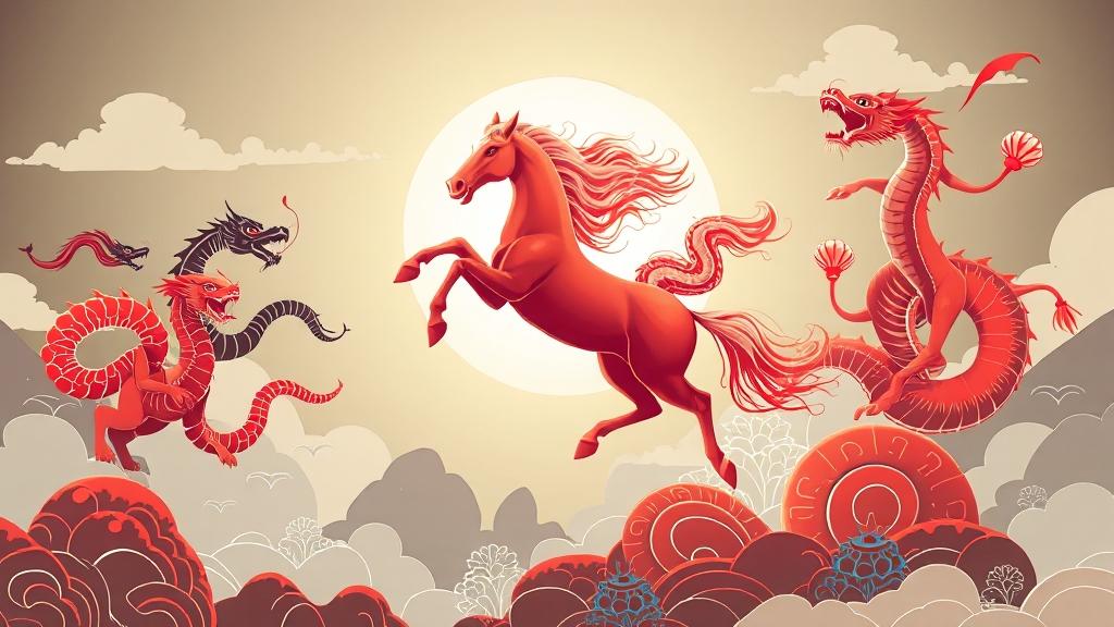 2026년 띠별 운세는? (illustration 스타일)