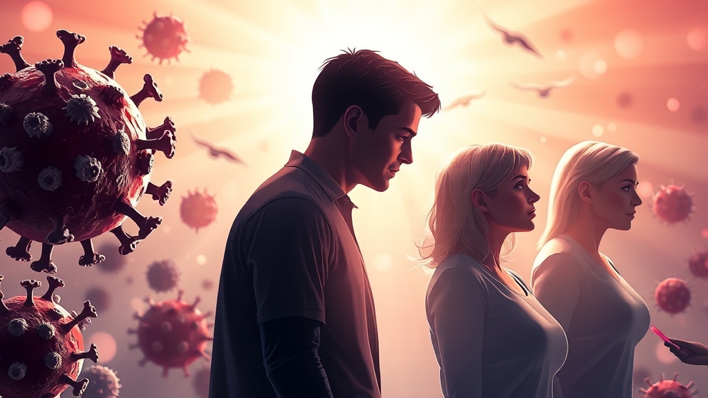 직장암, 생존율은 얼마나 될까요? (illustration 스타일)