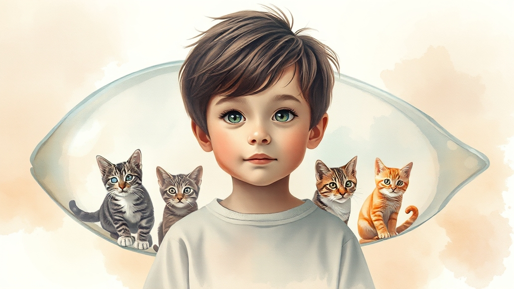 고양이 나이, 단계별 비교표 (watercolor 스타일)