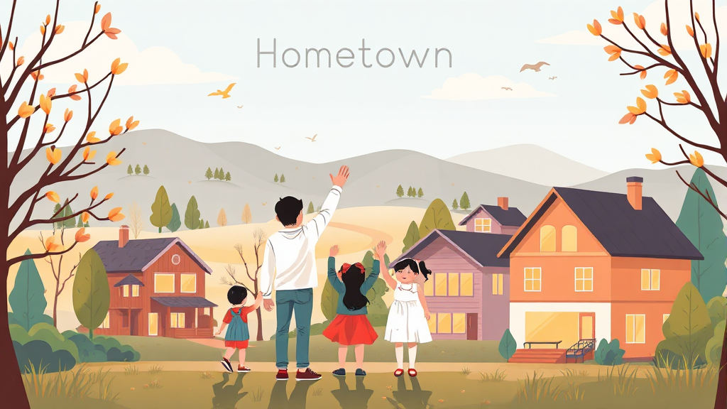 고향사랑기부제 신청 (illustration 스타일)