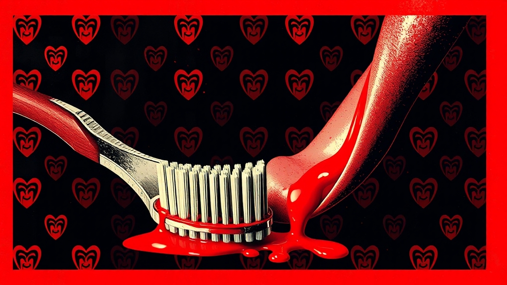 치주염, 왜 생기는 걸까요? (popart 스타일)